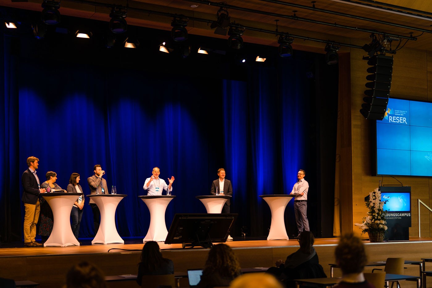 Plenum-Diskussion und Vorstellung der Creathon-Ergebnisse. © Fraunhofer IAO | Foto: Ludmilla Parsyak