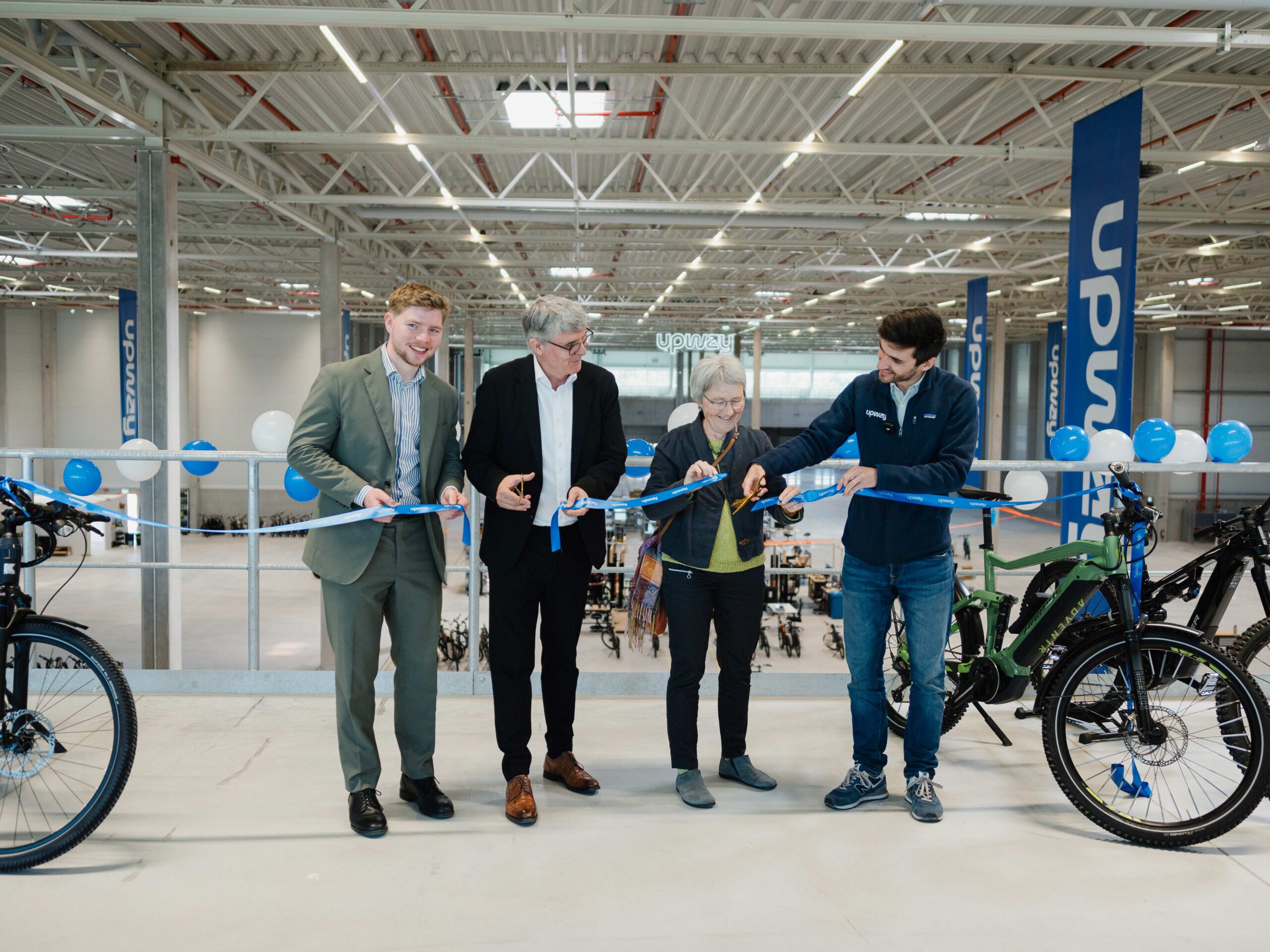 Upway eröffnet größtes E-Bike-Refurbishment-Zentrum in Illingen