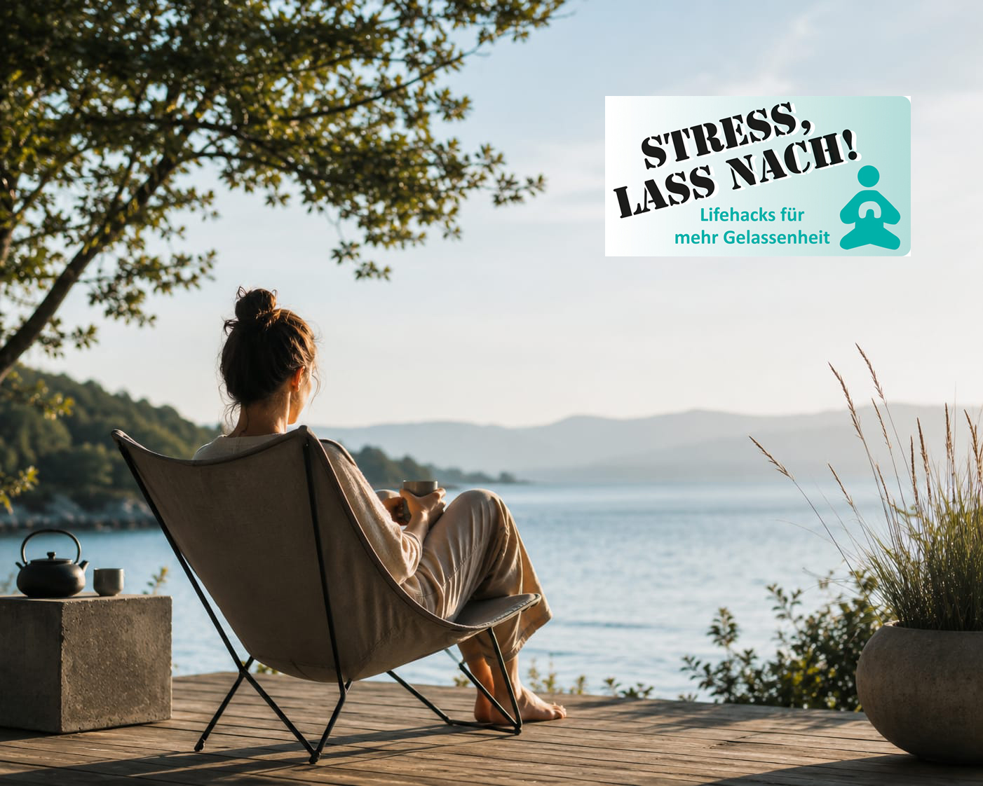 Lifehacks für mehr Gelassenheit mit Antje Holzer, Resilienz-Trainerin: Sehnen Sie sich auch manchmal nach einer Auszeit?