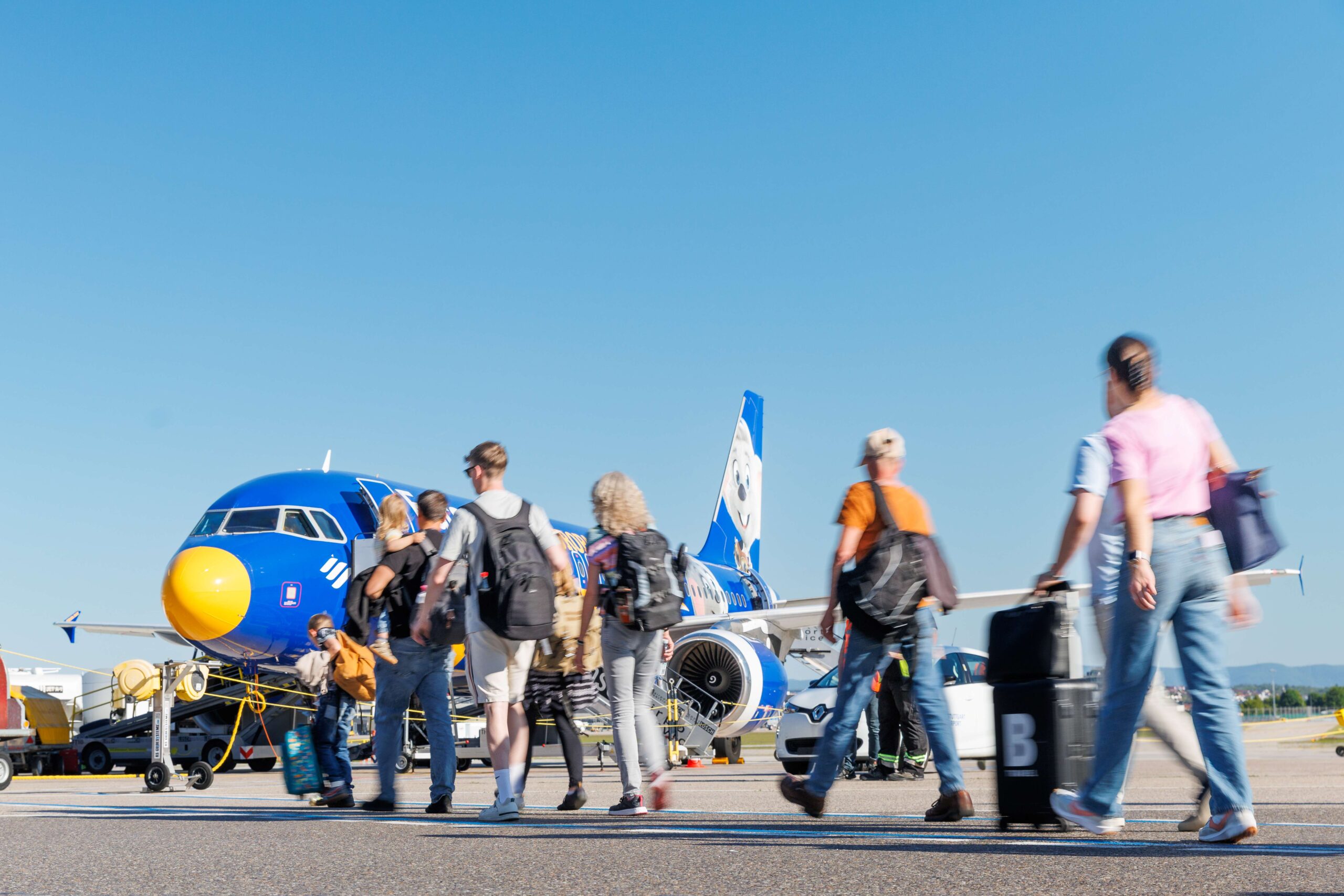 Ferienbilanz am Flughafen Stuttgart: Mehr als 1,5 Millionen Fluggäste